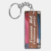 トンソンRdFullmoonパーティー、タイのKoh Phangan キーホルダー (正面左)