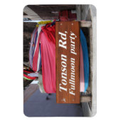 トンソンRdFullmoonパーティー、タイのKoh Phangan マグネット (縦)