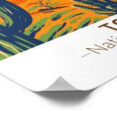 トントナショナルモニュメントアリゾナヴィンテージ ポスター (角)