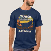 トント国立森林アリゾナ Tシャツ (正面)