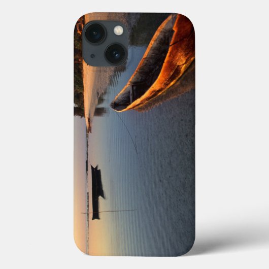 トンドーニビーチの木造船 Case-Mate iPhoneケース (裏面)