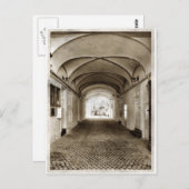 トンネルのはがきの端の明かり ポストカード (正面/裏面)
