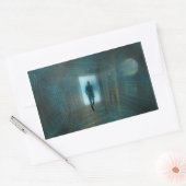 トンネルのシール 長方形シール (封筒)