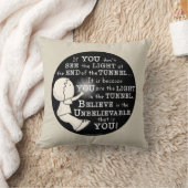 トンネルのライト クッション (ブランケット)