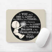 トンネルのライト マウスパッド (マウス)