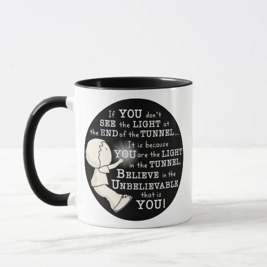 トンネルの光 マグカップ (左)