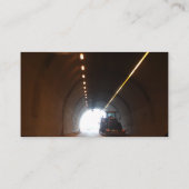 トンネルの名刺の最後の光 名刺 (裏面)