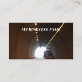 トンネルの名刺の最後の光 名刺