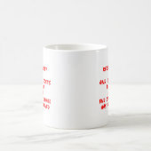 トンネルの端にライトはありました コーヒーマグカップ (中央)