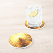 トンネルの端にライト コースター (側面)