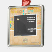 トンネルの端にライト メタルオーナメント (左)