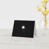 トンネルの端の光 – notecard カード (黄色い花)