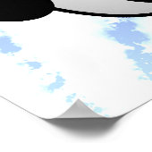 トンネルの端の明かりを見る ポスター (角)