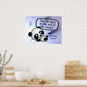 トンネルの端の明かりを見る ポスター (キッチン)