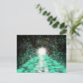 トンネルの終わりの光クリスチャンホープアート ポストカード (スタンド正面)