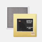 トンネルの終点のライト マグネット (正面/裏面)