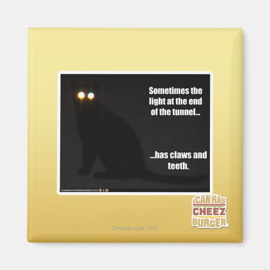 トンネルの終点のライト マグネット (正面)