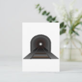 トンネルの終点の光！ ポストカード (スタンド正面)