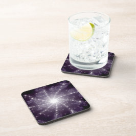 トンネルの終点の明るいライト コースター