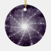 トンネルの終点の明るいライト セラミックオーナメント (正面)