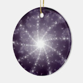 トンネルの終点の明るいライト セラミックオーナメント (左)