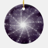 トンネルの終点の明るいライト セラミックオーナメント (裏面)