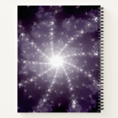 トンネルの終点の明るいライト ノートブック (裏面)