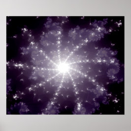 トンネルの終点の明るいライト ポスター