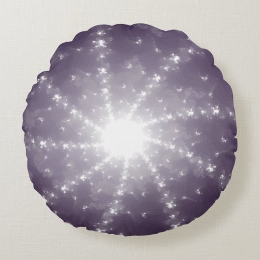 トンネルの終点の明るいライト ラウンドクッション (正面)