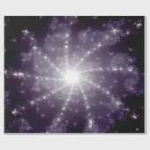 トンネルの終点の明るいライト ラッピングペーパー (フラット)