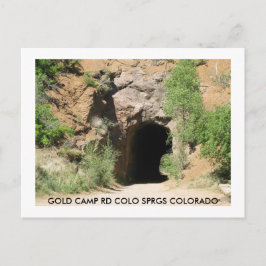 トンネルオン金ゴールドキャンプRDはがき ポストカード