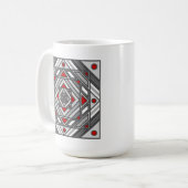 トンネルビジョンマグ コーヒーマグカップ (正面左)