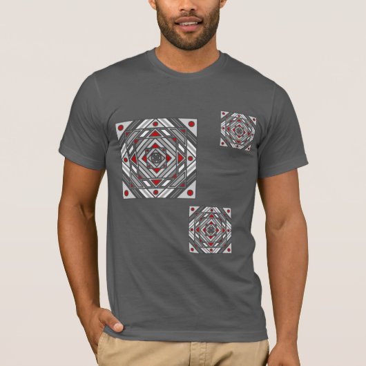 トンネルビジョン メンズシャツ Tシャツ (正面)