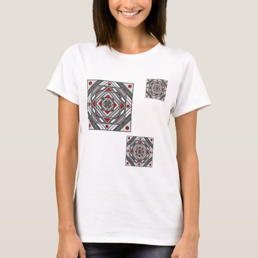 トンネルビジョン 女性用シャツ Tシャツ (正面)