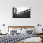 トンネルビューからのヨセミテバレー キャンバスプリント (インサイチュ (寝室))