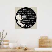 トンネル内のライト ポスター (キッチン)