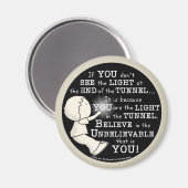 トンネル内のライト マグネット (正面/裏面)