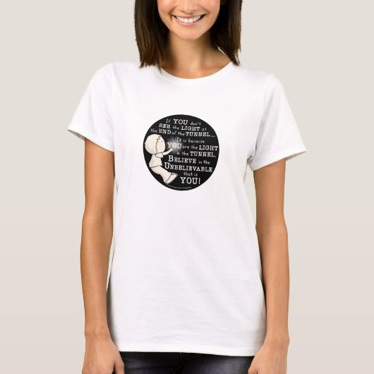 トンネル内のライト Tシャツ (正面)