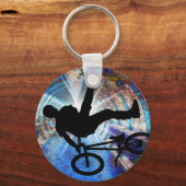 トンネル内のBMXグランジ キーホルダー (正面)