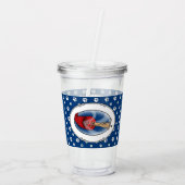 トンネル渦症候群 – 機敏性の高速おもしろい犬 アクリルタンブラー (裏面)