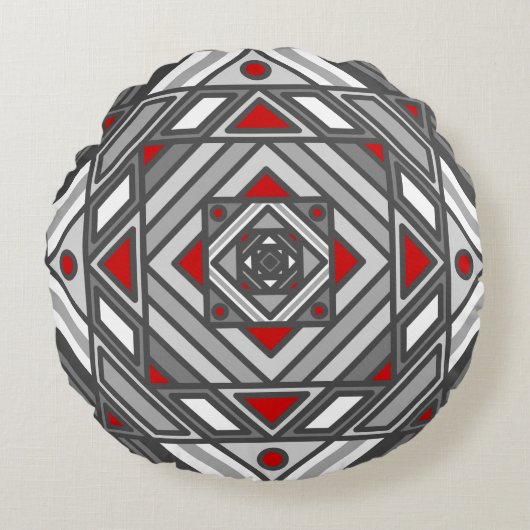 トンネル視丸枕 ラウンドクッション (正面)