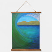 トンネル視覚 吊り下げ型タペストリー (正面)