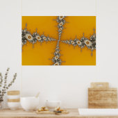 トンネル – フラクタルポスター ポスター (キッチン)