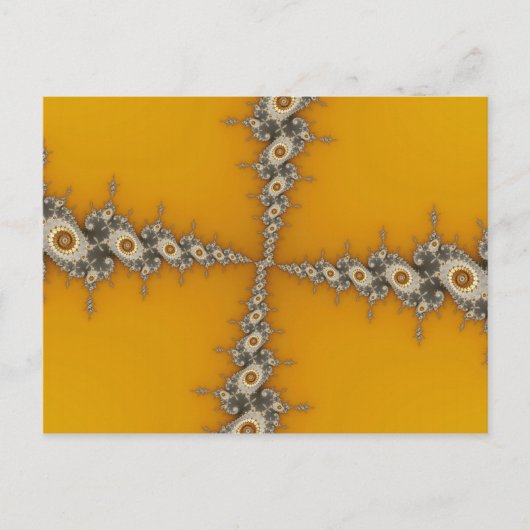 トンネル – フラクタル葉書 ポストカード (正面)