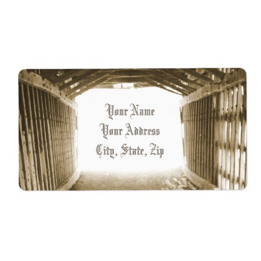 トンネル ラベル (正面)