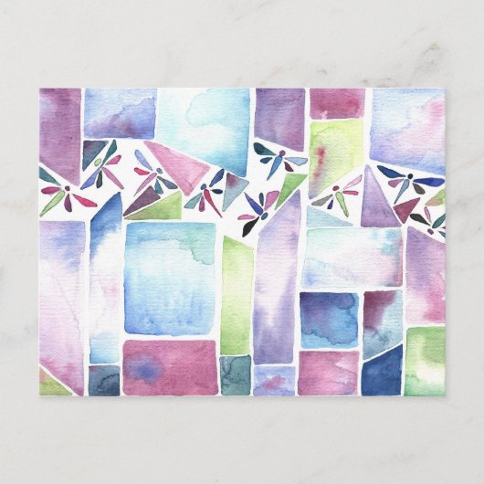 トンフライウォーターカラーパステル ポストカード (正面)