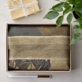 トンフライオンヴィンテージ植物性金ゴールド牡丹日本の 薄葉紙 (ギフト)