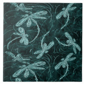 トンフライダンスミッドナイトブルー タイル (正面)