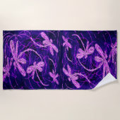 トンフライディスコビーチタオル ビーチタオル (正面)