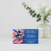 トンフライデイジー植物子供部屋ショップ販売Etsy 名刺 (スタンド正面)